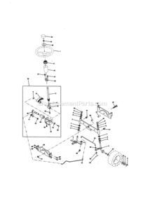 Page D Diagram and Parts List for 917259130  Craftsman Lawn Tractor