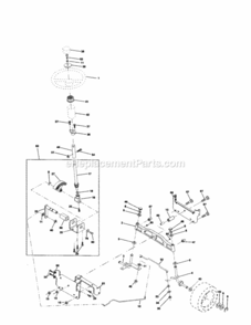 Page D Diagram and Parts List for 917259150  Craftsman Lawn Tractor