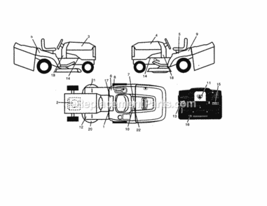 Part Location Diagram of 166799 Craftsman Panel Decal