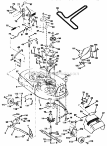 Page G Diagram and Parts List for 917259160  Craftsman Lawn Tractor