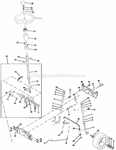 Page D Diagram and Parts List for 917259170  Craftsman Lawn Tractor