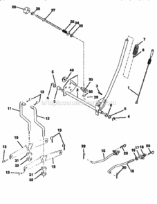 Page I Diagram and Parts List for 917259170  Craftsman Lawn Tractor