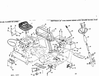 Part Location Diagram of 74842 Generac Rotor Assembly