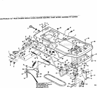 Part Location Diagram of 68475 Craftsman Shoulder Bolt