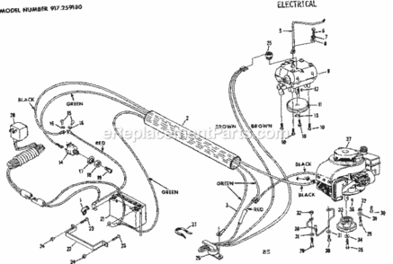 Part Location Diagram of 74530 Craftsman Switch