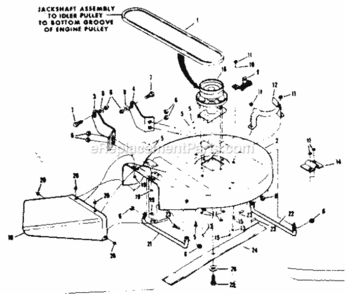 Page D Diagram and Parts List for 917259250  Craftsman Lawn Tractor