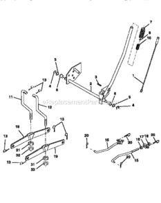 Page I Diagram and Parts List for 917259280  Craftsman Lawn Tractor