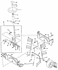 Page D Diagram and Parts List for 917259290  Craftsman Lawn Tractor