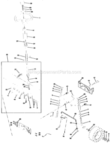Page D Diagram and Parts List for 917259331  Craftsman Lawn Tractor