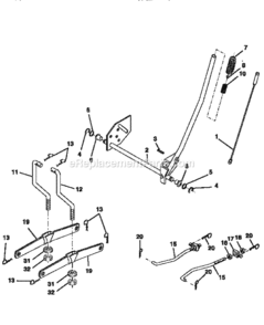Page I Diagram and Parts List for 917259350  Craftsman Lawn Tractor