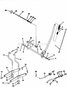 Page I Diagram and Parts List for 917259380  Craftsman Lawn Tractor