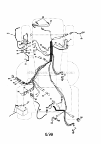 Page A Diagram and Parts List for 917259440  Craftsman Lawn Tractor