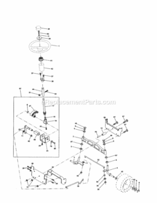 Page D Diagram and Parts List for 917259443  Craftsman Lawn Tractor