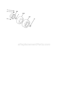 Page G Diagram and Parts List for 917259443  Craftsman Lawn Tractor