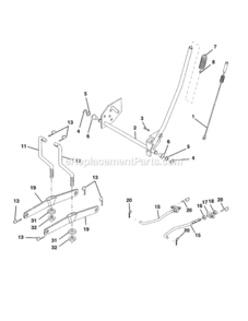 Page I Diagram and Parts List for 917259443  Craftsman Lawn Tractor