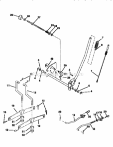 Page I Diagram and Parts List for 917259522  Craftsman Lawn Tractor