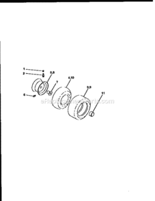 Page G Diagram and Parts List for 917259541  Craftsman Lawn Tractor