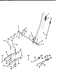 Page I Diagram and Parts List for 917259541  Craftsman Lawn Tractor