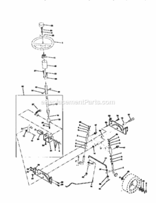 Page D Diagram and Parts List for 917259542  Craftsman Lawn Tractor