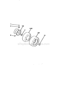 Page G Diagram and Parts List for 917259543  Craftsman Lawn Tractor