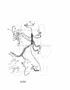 Page A Diagram and Parts List for 917259550  Craftsman Lawn Tractor