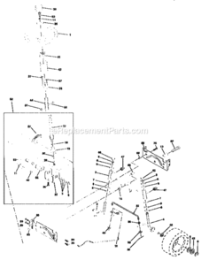 Page D Diagram and Parts List for 917259552  Craftsman Lawn Tractor