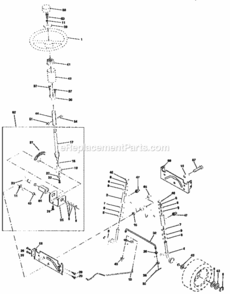 Page D Diagram and Parts List for 917259560  Craftsman Lawn Tractor