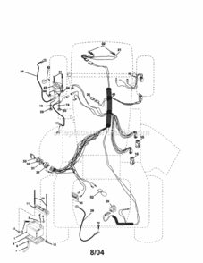 Page A Diagram and Parts List for 917259561  Craftsman Lawn Tractor