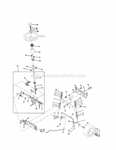 Page D Diagram and Parts List for 917259561  Craftsman Lawn Tractor