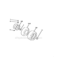 Page F Diagram and Parts List for 917259564  Craftsman Lawn Tractor