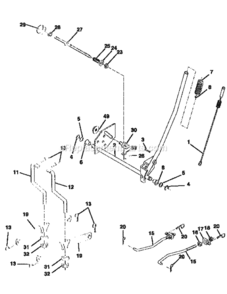 Page I Diagram and Parts List for 917259564  Craftsman Lawn Tractor