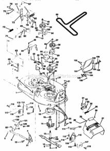 Page J Diagram and Parts List for 917259565  Craftsman Lawn Tractor