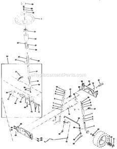 Page D Diagram and Parts List for 917259565  Craftsman Lawn Tractor