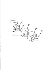 Page G Diagram and Parts List for 917259565  Craftsman Lawn Tractor