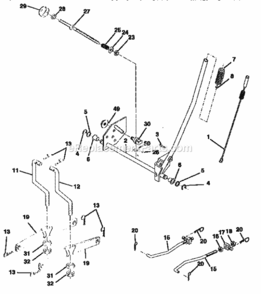 Page I Diagram and Parts List for 917259565  Craftsman Lawn Tractor
