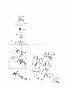 Page D Diagram and Parts List for 917259566  Craftsman Lawn Tractor