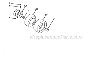 Page J Diagram and Parts List for 917259572  Craftsman Lawn Tractor