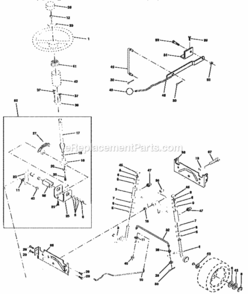Page D Diagram and Parts List for 917259580  Craftsman Lawn Tractor