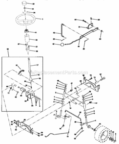 Page D Diagram and Parts List for 917259581  Craftsman Lawn Tractor