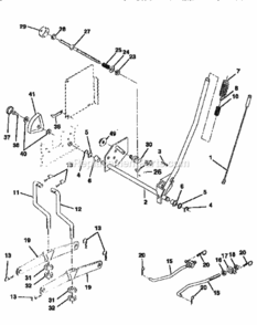 Page I Diagram and Parts List for 917259590  Craftsman Lawn Tractor