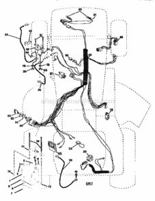 Page A Diagram and Parts List for 917259592  Craftsman Lawn Tractor