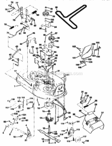 Page J Diagram and Parts List for 917259592  Craftsman Lawn Tractor