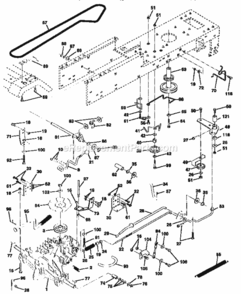 Page C Diagram and Parts List for 917259592  Craftsman Lawn Tractor