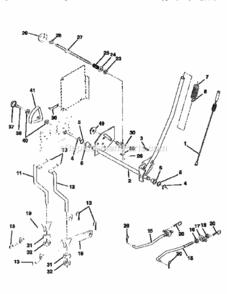 Page I Diagram and Parts List for 917259592  Craftsman Lawn Tractor
