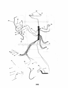 Page A Diagram and Parts List for 917259910  Craftsman Lawn Tractor