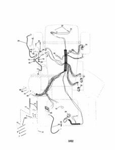 Page A Diagram and Parts List for 917259940  Craftsman Lawn Tractor