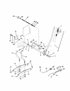 Page I Diagram and Parts List for 917259940  Craftsman Lawn Tractor