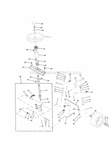 Page D Diagram and Parts List for 917259950  Craftsman Lawn Tractor