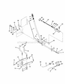 Page I Diagram and Parts List for 917259950  Craftsman Lawn Tractor