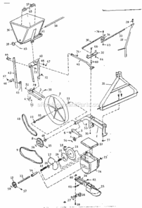 Page B Diagram and Parts List for 917262980  Craftsman Lawn Tractor